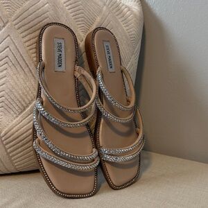 Steve Madden Women's Sandals with Rhinestone Accents
